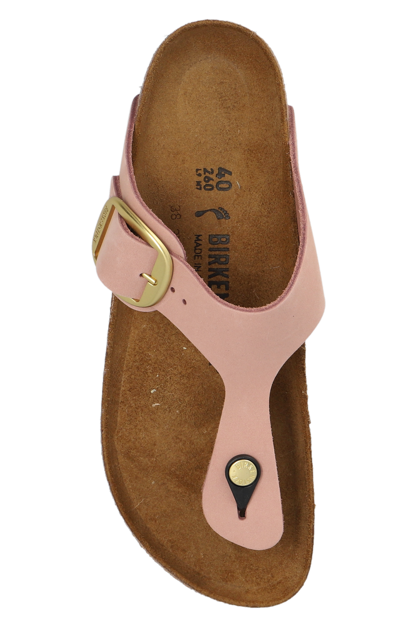 Rose gold best sale gizeh birkenstock